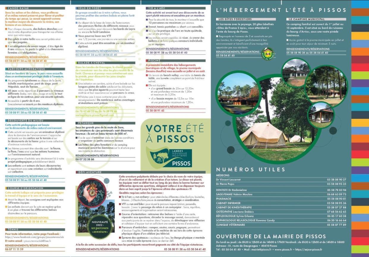 Ferienhaus Entre Lacs, Ocean Et Forets Pissos